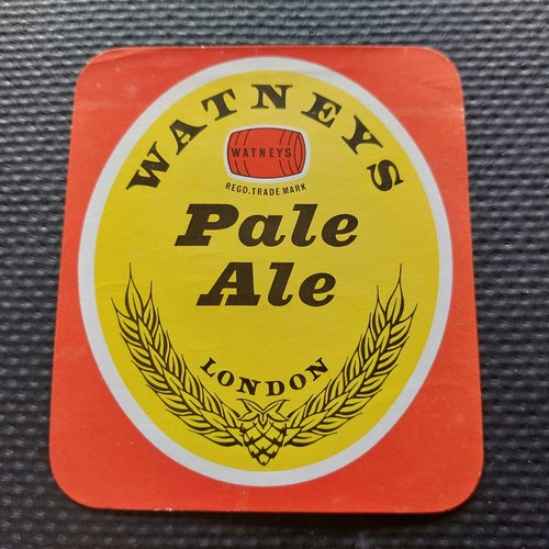 Watneys beer label - beer, pale