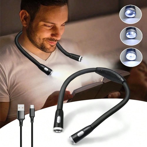 1pcs rechargeable led neck - rechargeable,