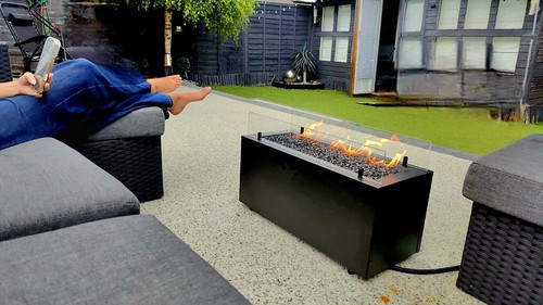 Propane gas fire pit - gas,