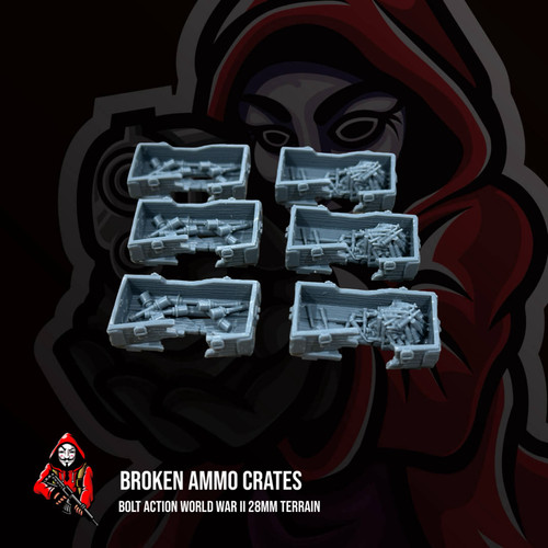 Broken ammo crates bolt - broken,