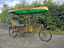 1960s Chinese Cycle Rickshaw / Pedicab – Changshu canopy – display or hire