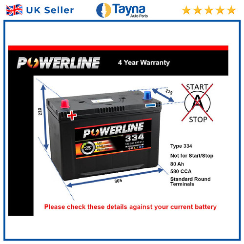 Battery fits mazda bt50 bongo - fits,