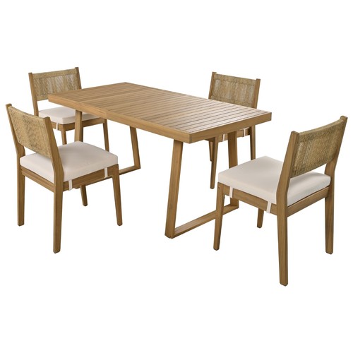 Pieces outdoor patio dining - 5,