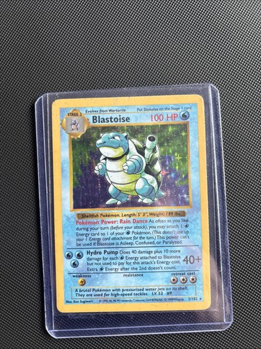 Pokémon shadowless blastoise - pokémon,