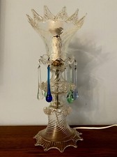 Antique Murano Glass Lamp with