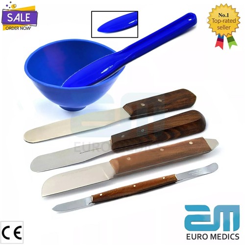 Dental mixing bowl with - bowl,