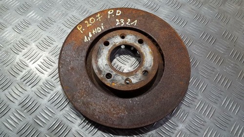 Brake disc front - disc, for