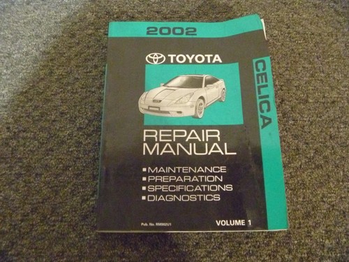2002 toyota celica maintenance - toyota,