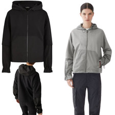 Belstaff Ladies Torque Zip Through Sweatshirt Hoodie jacket casual walking outfi