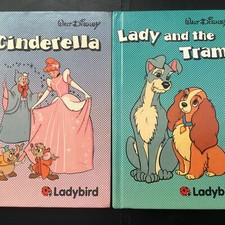 2 Vintage Disney Ladybird