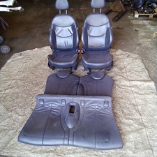 BMW Mini R50/R52/R53 2000-2006 FULL SET Black Leather Interior Seats