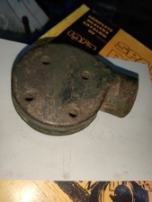 Vintage harley engine motor wla wlc steel  airfilter connector