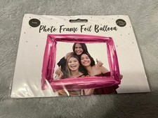 Pink Photo Frame Foil Balloon
