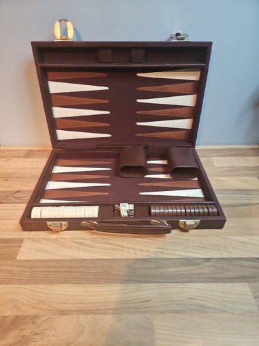 Vintage backgammon complete - vintage,