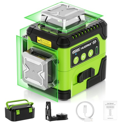 Huepar laser level 360 - 360, self