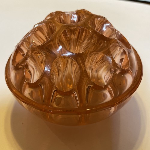 Vintage glass flower frog - vintage,