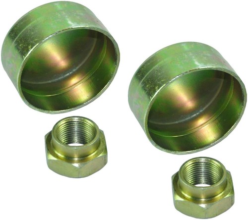 Set hub nut grease cap - set,