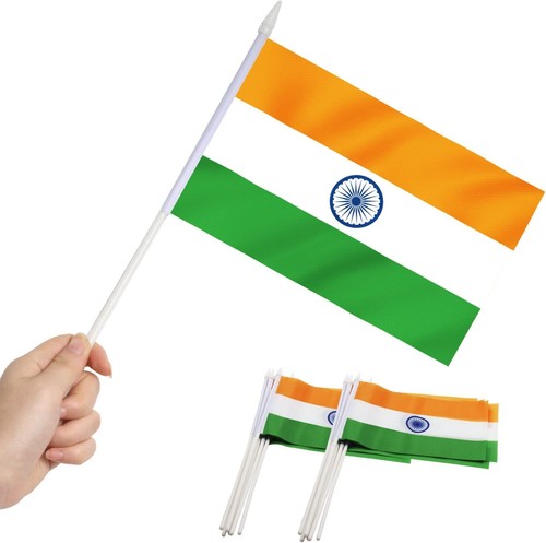 Anley india mini flag pack - india, 12