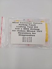100 pcs Airbag SRS Resistors 1.8 2.2 2.7 3.3 Ohms DIAGNOSTIC FAULT FINDING