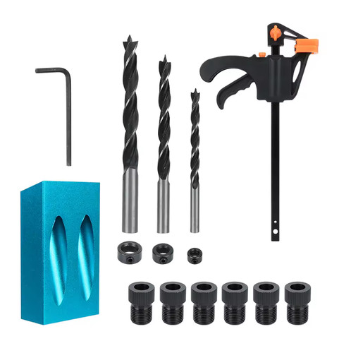 15pcs pocket hole - 15pcs, jig