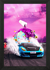 Juice Wrld Framed Wall Art