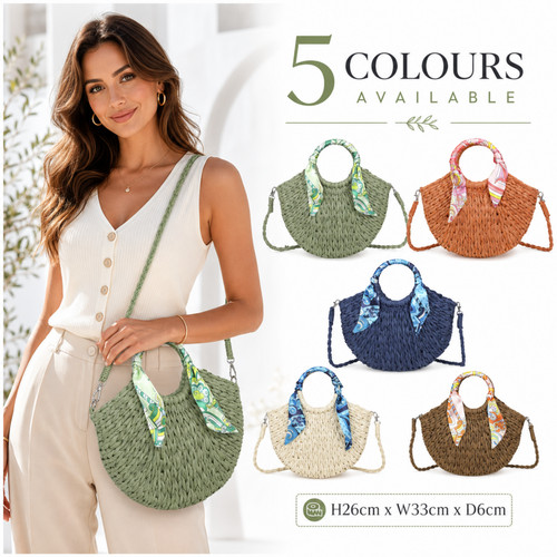 Women woven straw - women, bag