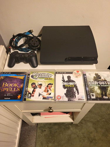 Sony playstation slim 160gb - 3,