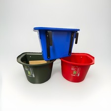 Hook over feed manger bucket