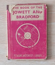 Vintage 1950's The Book of the Jowett and Bradford - Pitman's Motorist's Library