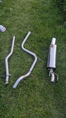 Piper exhaust cat back ford - back,