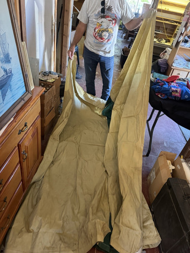 Vintage canvas person - 1-person, tent