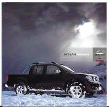 Nissan Navara Pick-Up 2007-2008 UK Market Sales Brochure King Cab & Double Cab