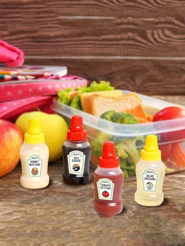 4pcs mini tomato ketchup - 4pcs,