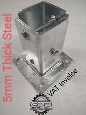 Fence Post Support shoe for