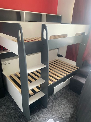Bunk bed with - with, in