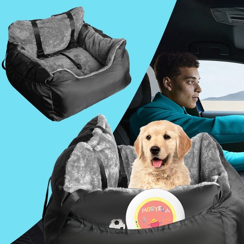 Dog booster seat puppy - puppy, car