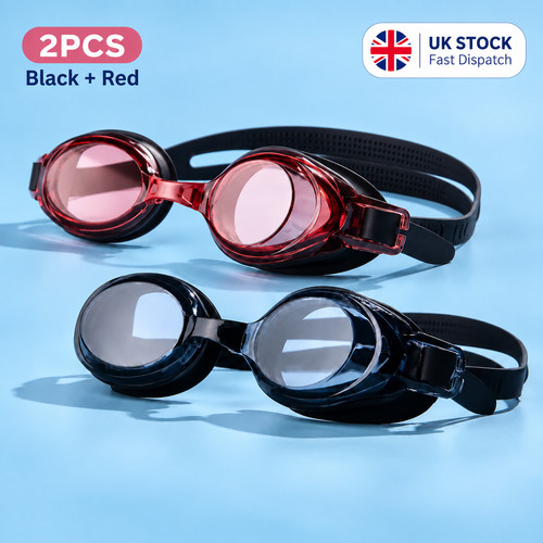 2pcs swimming goggles anti fog - goggles,