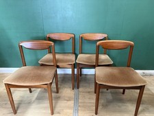 Mid Century Teak Set Of 4x