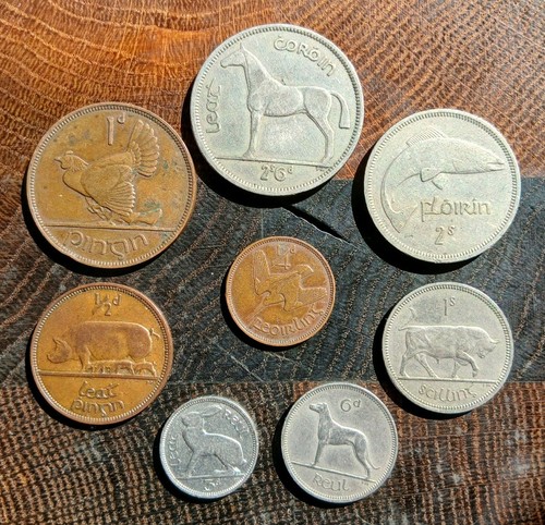 Ireland eire full set - set, 8