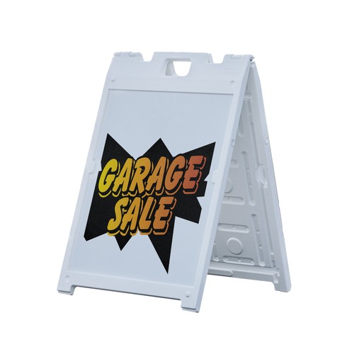 Garage sale heavy - garage, a-frame