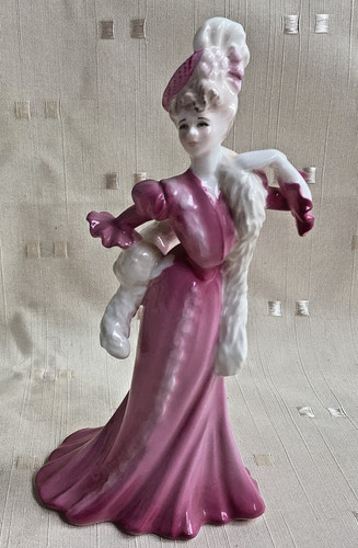 Vintage coalport 1992 lady - vintage,