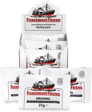 Fisherman's Friend Original Extra Strong Menthol & Eucalyptus Lozenges, Pack of