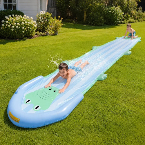 Inflatable crocodile water - inflatable,