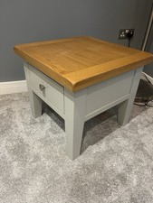 Small Bedside Table Cabinet Coffee Tea Nightstand Storage Shelf