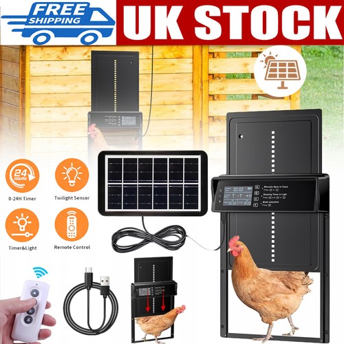 Automatic chicken coop - chicken, door