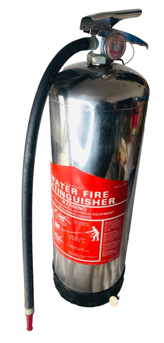 Chrome fire extinguisher 1987 - fire,