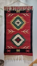Turkish kilim wall hanging - hanging, rug