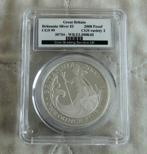 2008 1oz britannia - britannia, silver