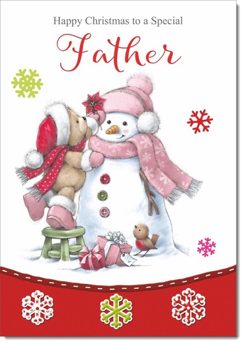 Doodlecards father christmas - father,