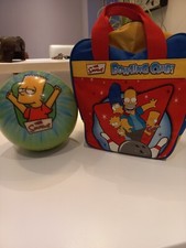 The Simpsons. Bowling Ball & Bag .